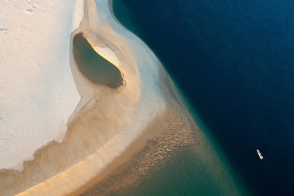 Dune du Pyla en vue aérienne